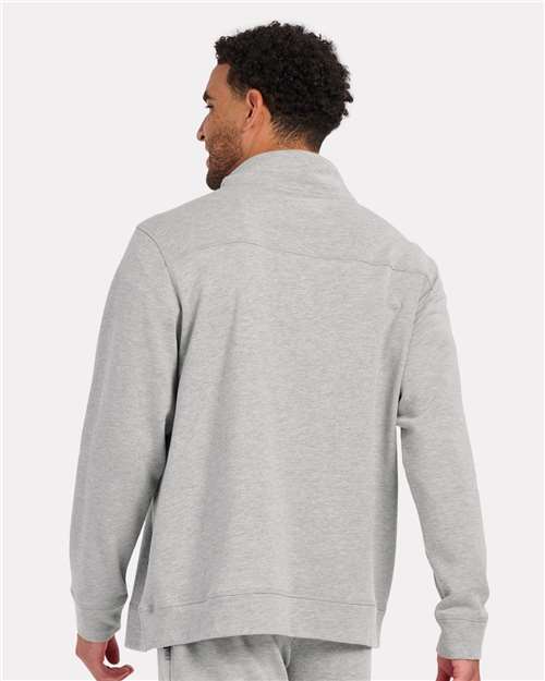 Men's French Terry Button Pullover