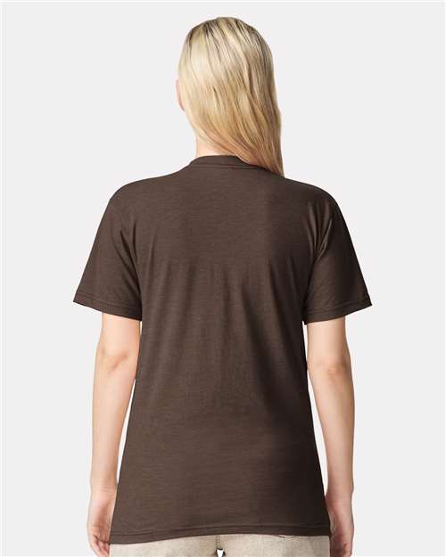 Unisex CVC Tee – On Model – Back