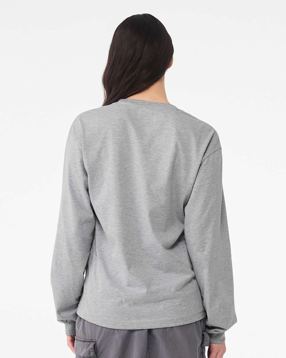 🔥 BELLA + CANVAS Men 6 oz. Heavyweight Cotton Long Sleeve Tee Up To 3XL 3511 - Picture 7 of 67