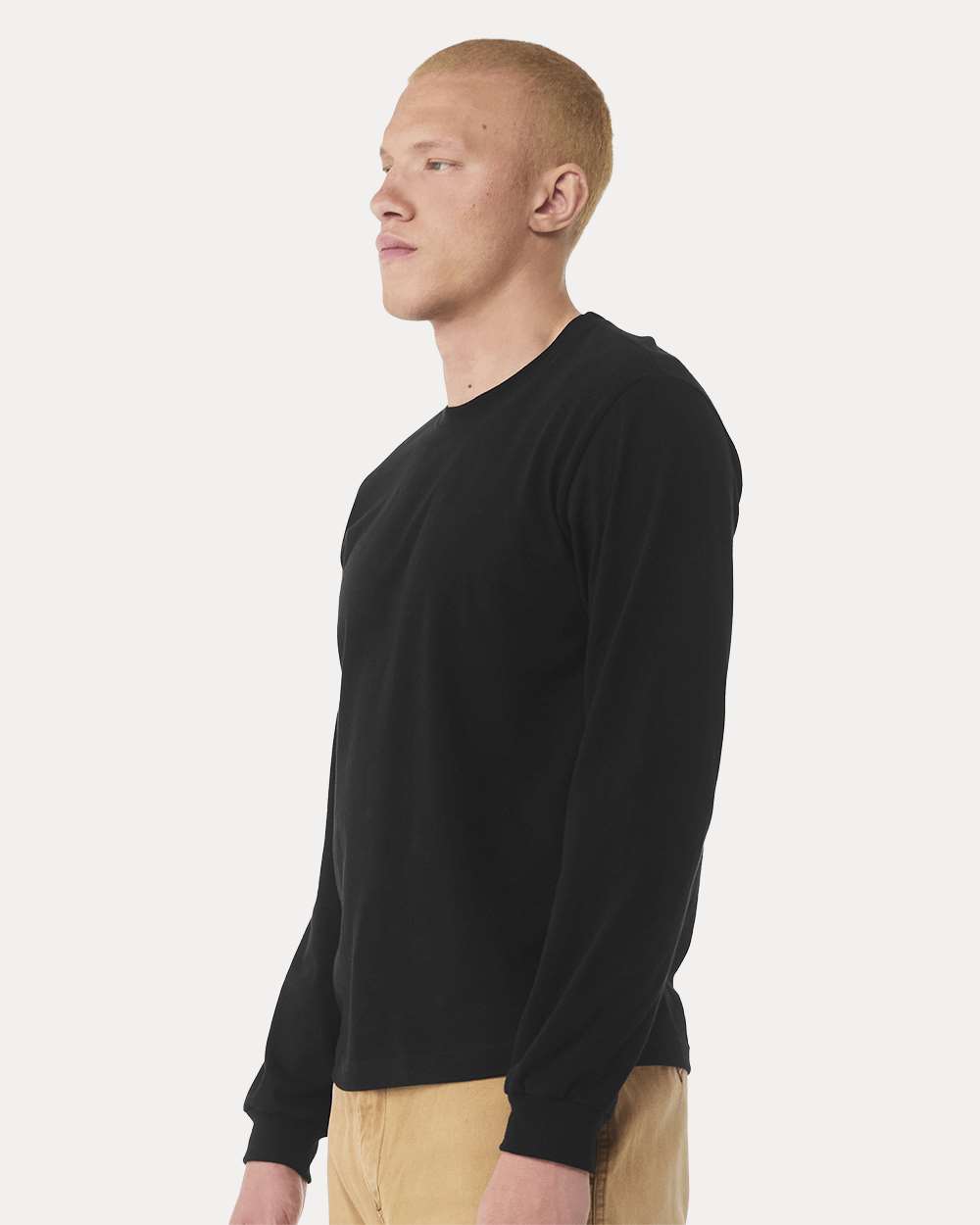 🔥 BELLA + CANVAS Men 6 oz. Heavyweight Cotton Long Sleeve Tee Up To 3XL 3511 - Picture 8 of 67