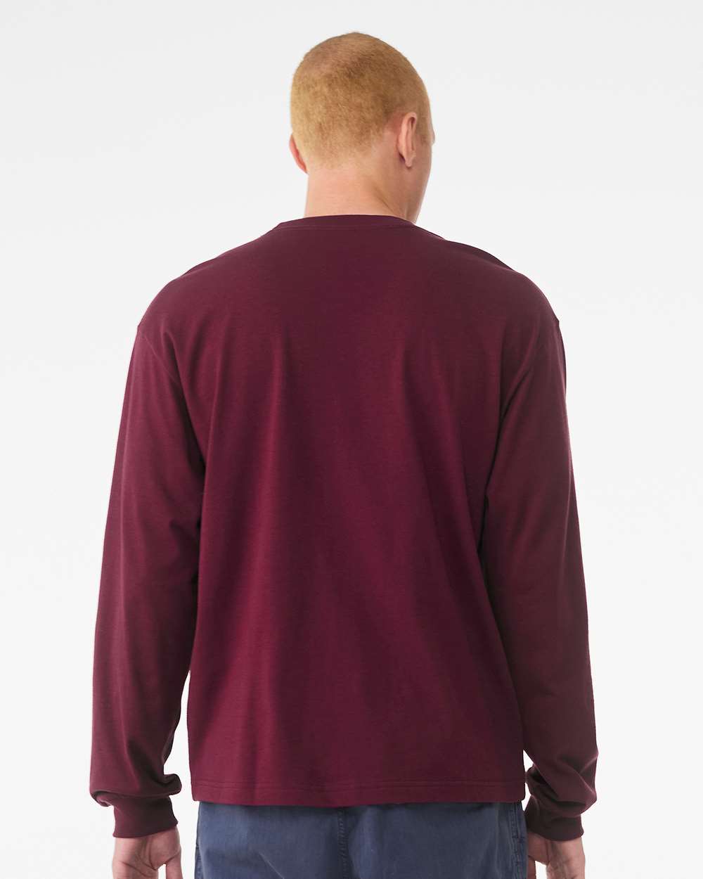 🔥 BELLA + CANVAS Men 6 oz. Heavyweight Cotton Long Sleeve Tee Up To 3XL 3511 - Picture 31 of 67