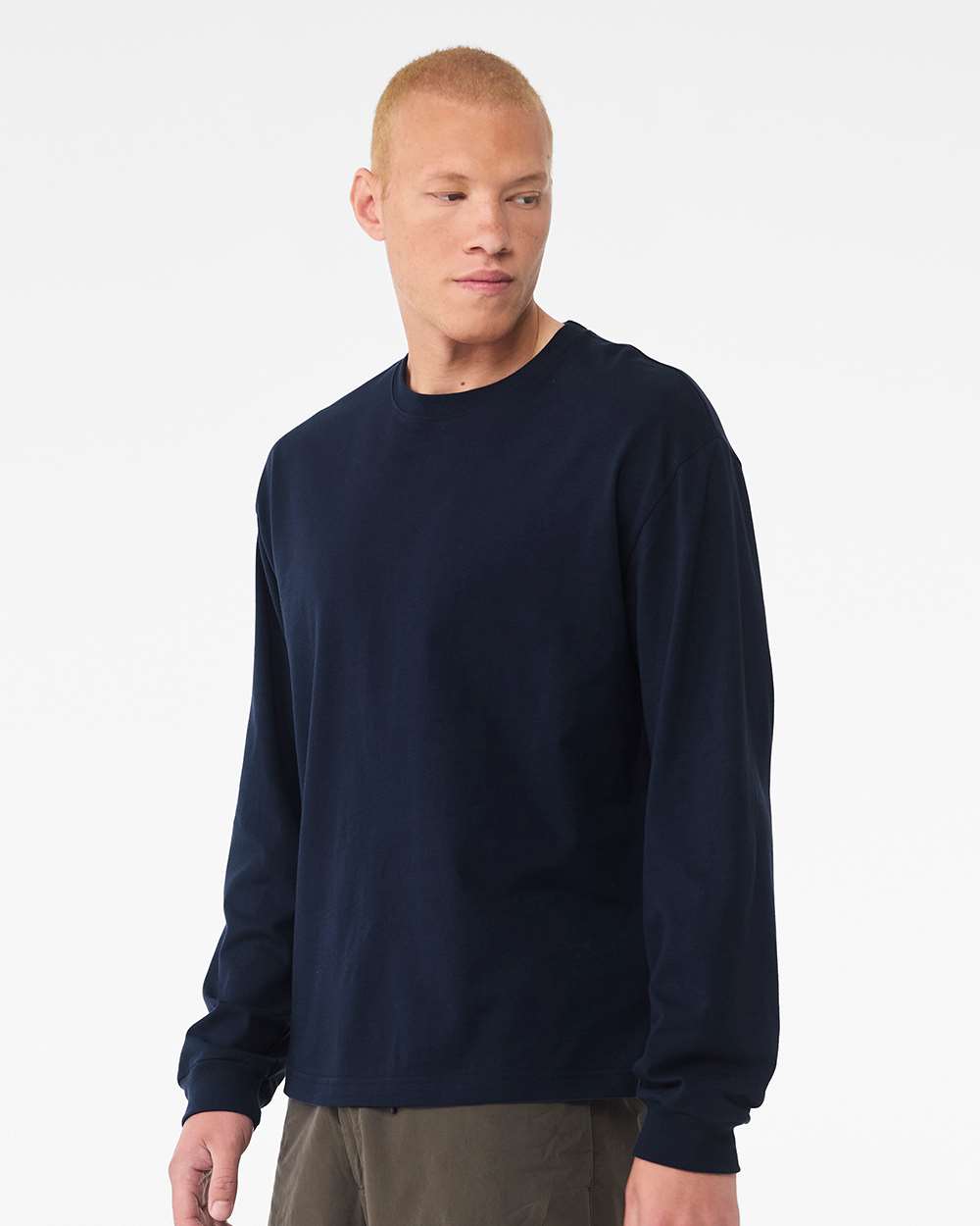 🔥 BELLA + CANVAS Men 6 oz. Heavyweight Cotton Long Sleeve Tee Up To 3XL 3511 - Picture 38 of 67