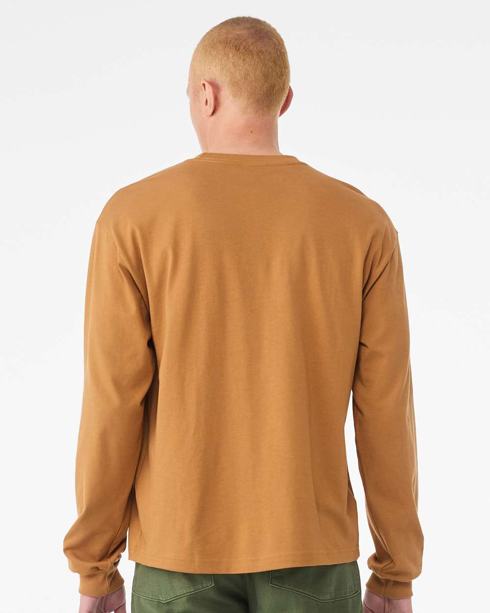 🔥 BELLA + CANVAS Men 6 oz. Heavyweight Cotton Long Sleeve Tee Up To 3XL 3511 - Picture 55 of 67