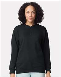 Gildan SF008 - Unisex Softstyle® Midweight 1/4 Zip Sweatshirt