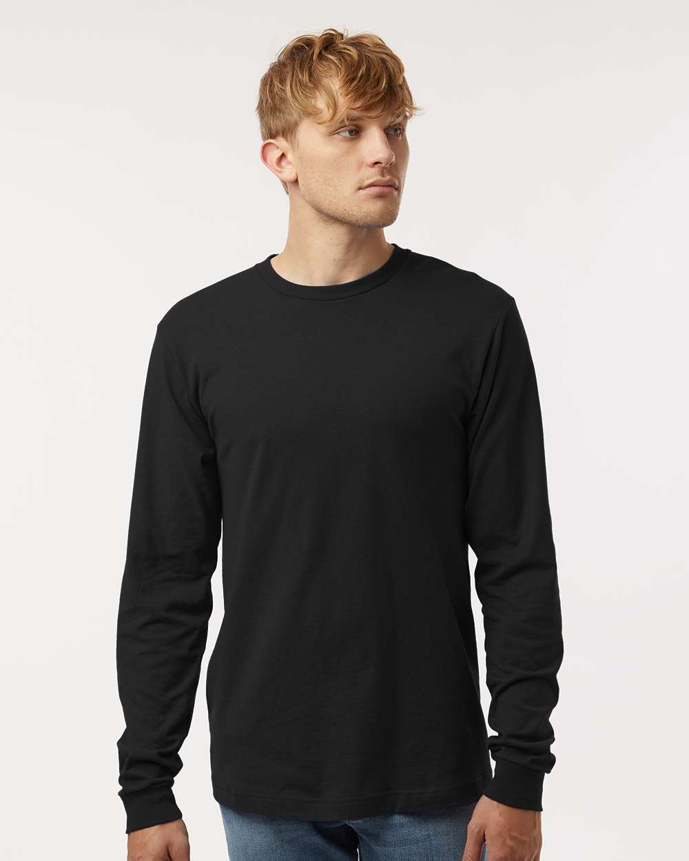 M&O 4501 Fine Jersey Long Sleeve T-Shirt