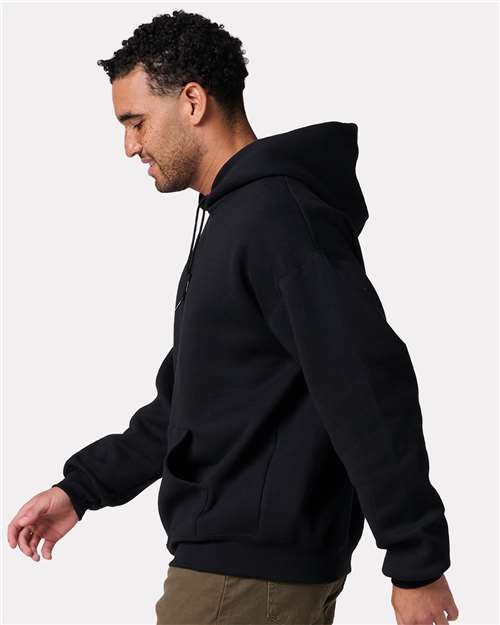 Unisex Rugged Hooded Sweatshirt – On Model – Side