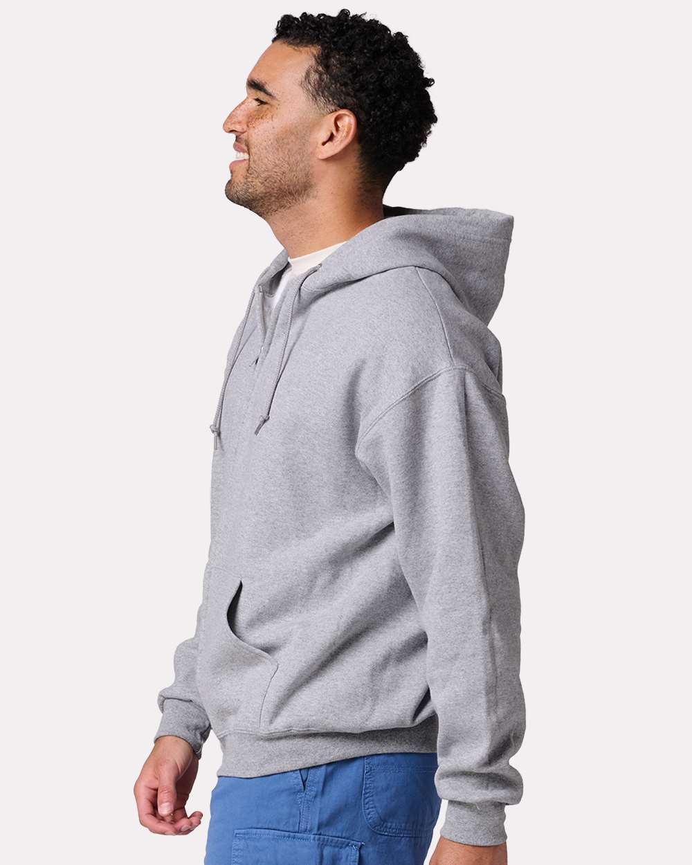 🔥 JERZEES Unisex Rugged Full-Zip Hooded Pocket Sweatshirt Up To 3XL Z12MR - Picture 2 of 10