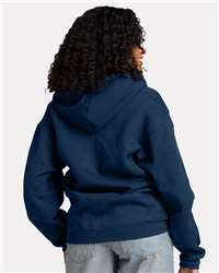 JERZEES JERZEES Unisex Rugged Full-Zip Hooded Sweatshirt, view 3