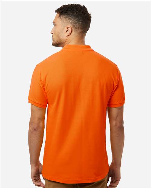Men's Pique Polo – On Model – Back
