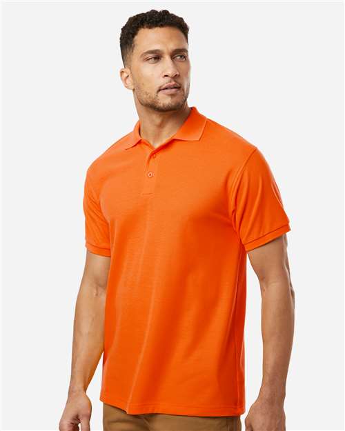 Men's Pique Polo – On Model – Side