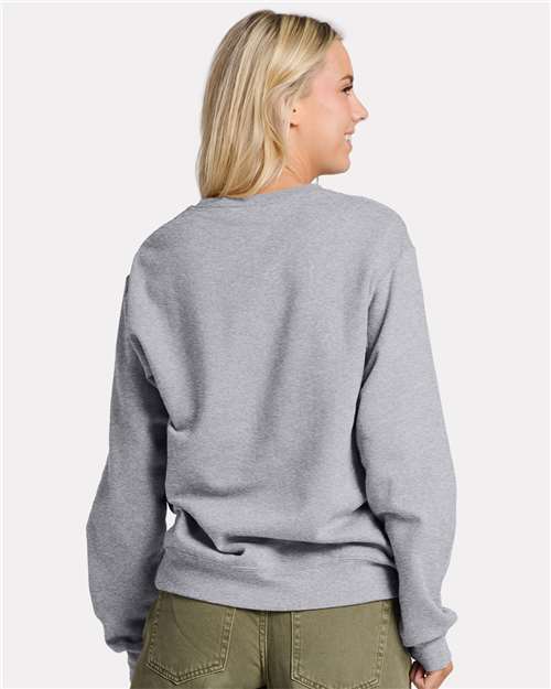 Unisex Ultimate CVC Crewneck Sweatshirt – On Model – Back