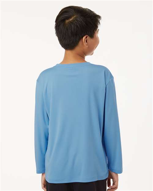 Youth Pro-Lock Performance Long Sleeve T-Shirt – On Model – Back