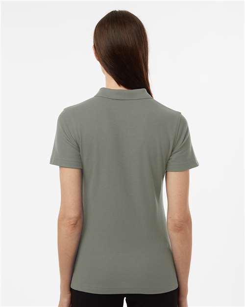 Women's Pique Polo – On Model – Back