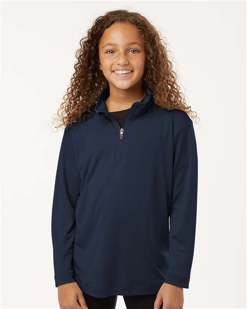 Youth Pro-Lock Performance Quarter-Zip Pullover