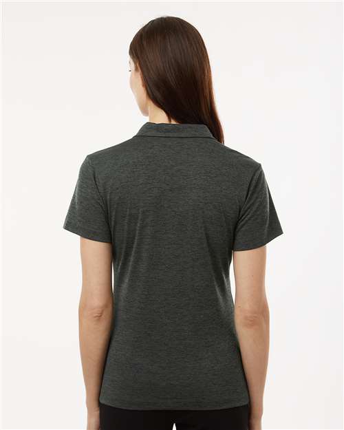 Women's Pro-Lock Performance Mélange Polo – On Model – Back
