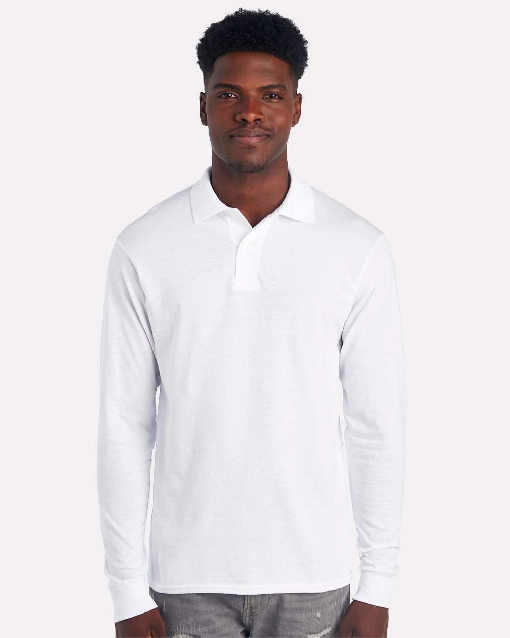 JERZEES 437LR - Men's Dri-Power® Long Sleeve Polo