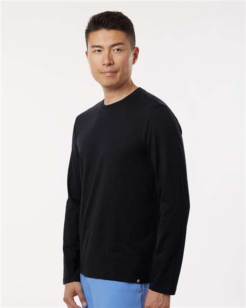 Men's RegenX Cotton Underscrub Long Sleeve T-Shirt – On Model – Side