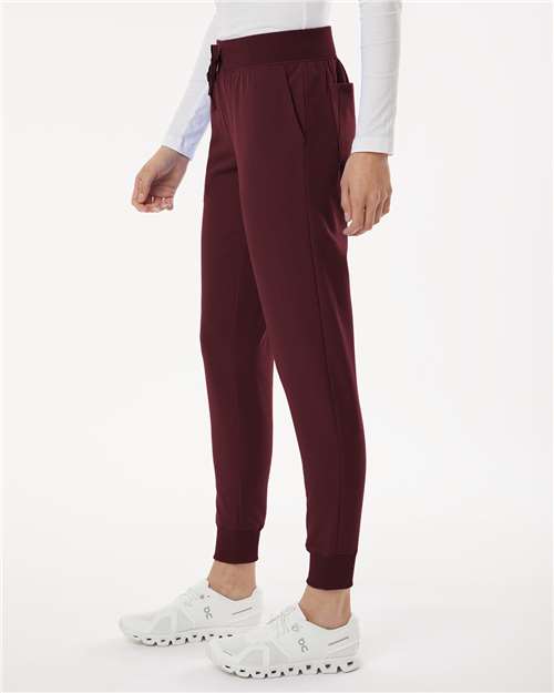 Women's Petite Sizes Silex Knit-Waist Scrub Joggers