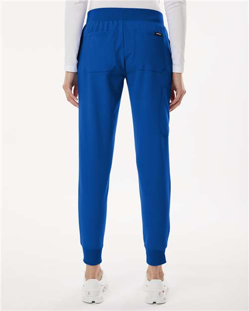 Women's Petite Sizes Silex Knit-Waist Scrub Joggers