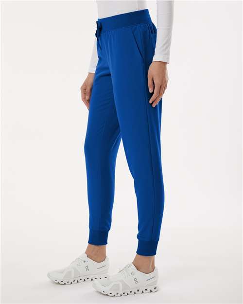 Women's Petite Sizes Silex Knit-Waist Scrub Joggers