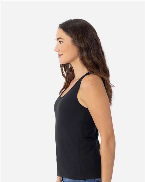 Women's Cotton Tank – On Model – Side