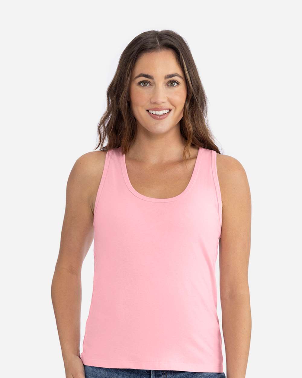 🔥 Next Level Women's Cotton Tank combed ring-spun Cotton Up To 2XL 3933 - Picture 18 of 61