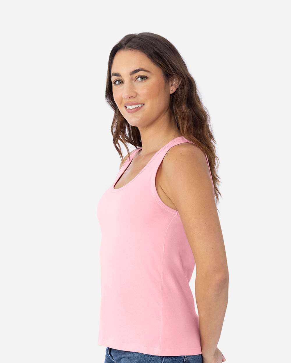 🔥 Next Level Women's Cotton Tank combed ring-spun Cotton Up To 2XL 3933 - Picture 17 of 61
