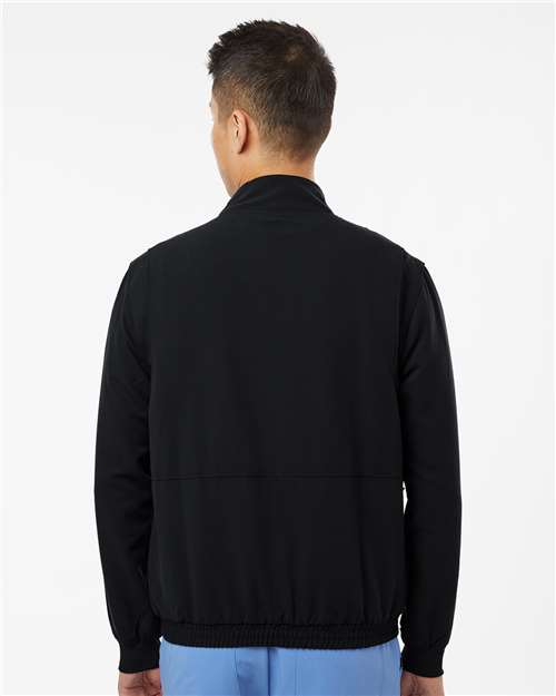 Men's Wolfe Everyday Full-Zip 6-Pocket Scrub Jacket