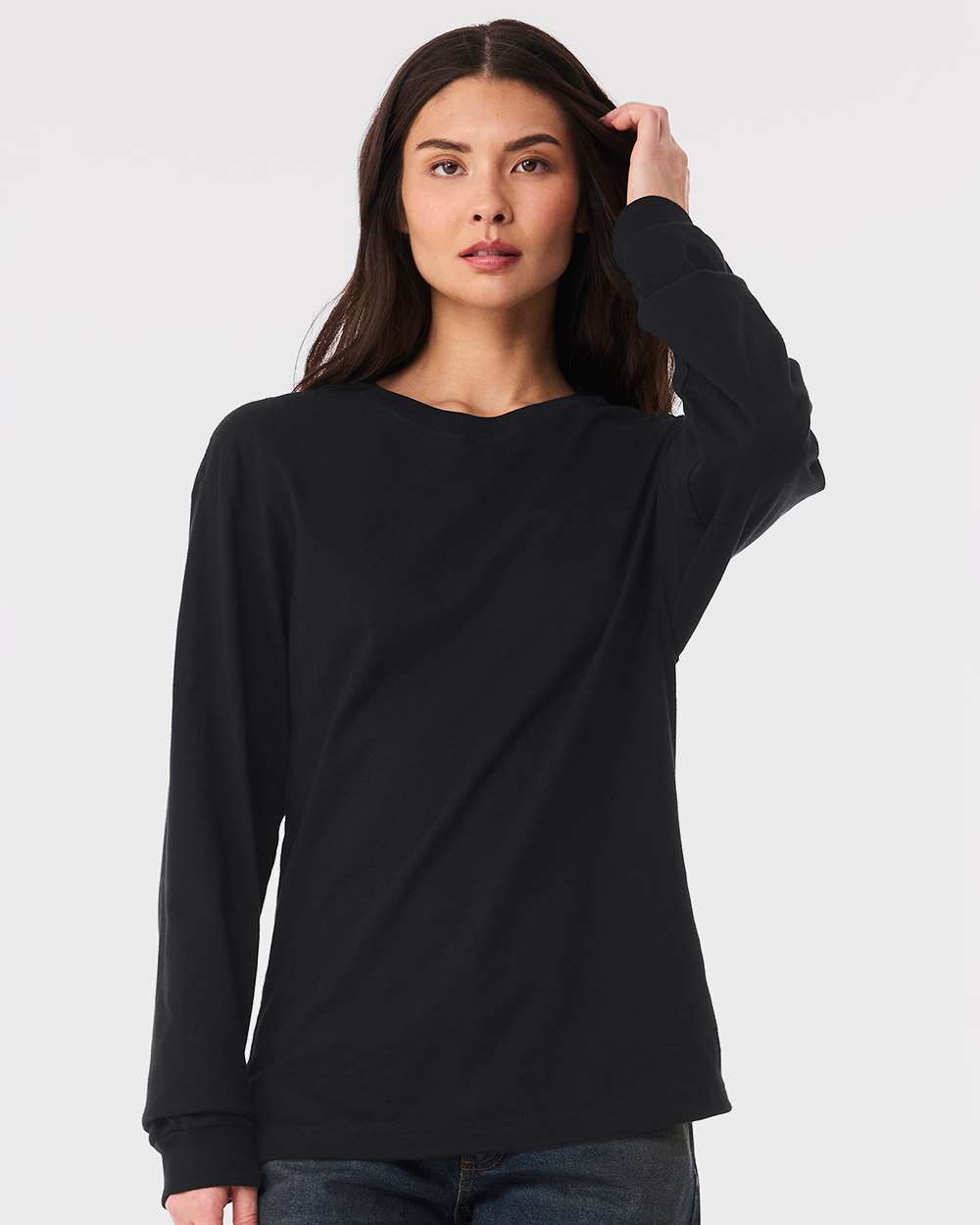 🔥 BELLA + CANVAS Men 6 oz. Heavyweight Cotton Long Sleeve Tee Up To 3XL 3511 - Picture 57 of 67