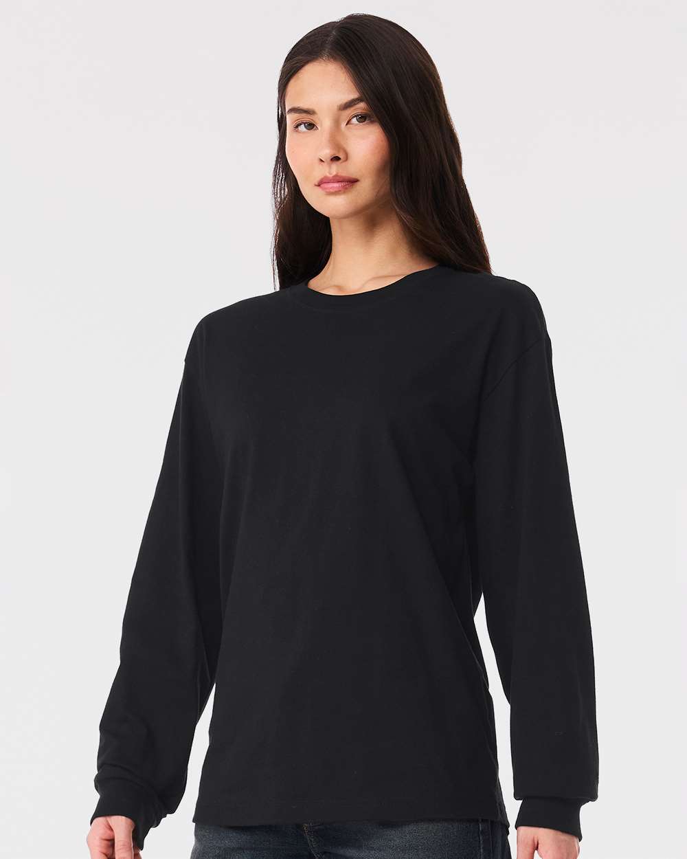 🔥 BELLA + CANVAS Men 6 oz. Heavyweight Cotton Long Sleeve Tee Up To 3XL 3511 - Picture 56 of 67