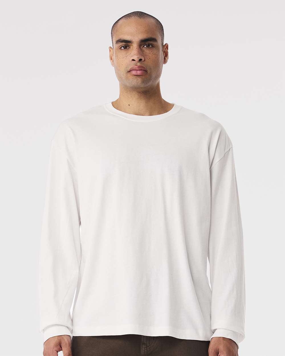 🔥 BELLA + CANVAS Men 6 oz. Heavyweight Cotton Long Sleeve Tee Up To 3XL 3511 - Picture 60 of 67
