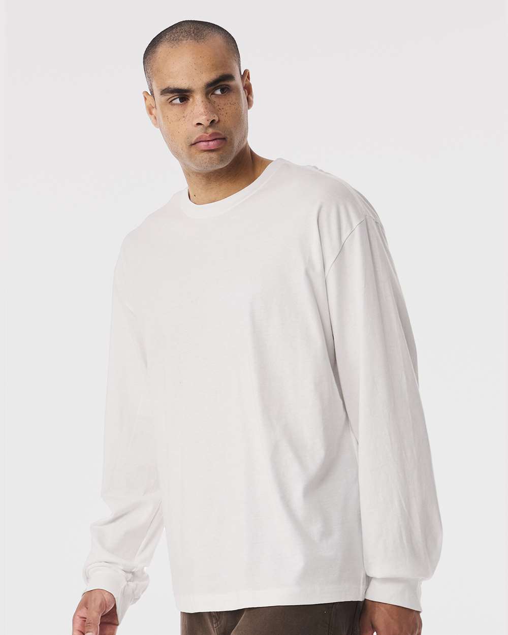 🔥 BELLA + CANVAS Men 6 oz. Heavyweight Cotton Long Sleeve Tee Up To 3XL 3511 - Picture 59 of 67