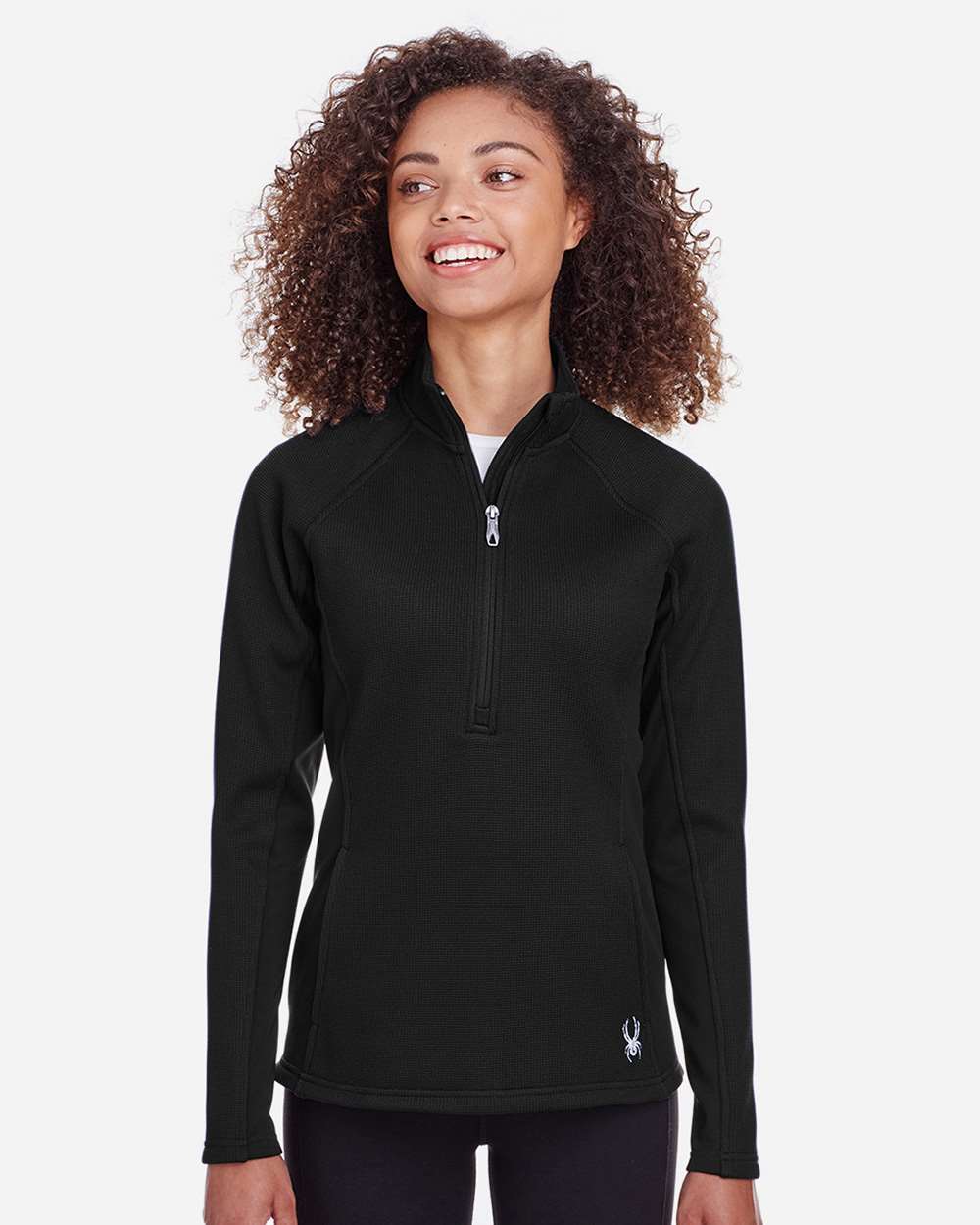 Spyder S16562 - Women's Constant Half-Zip Sweater Fleece Pullover