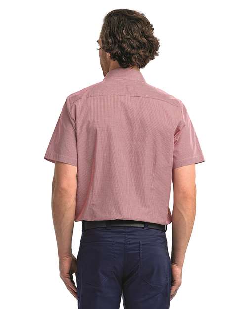 Men's Microcheck Gingham Cotton Shirt