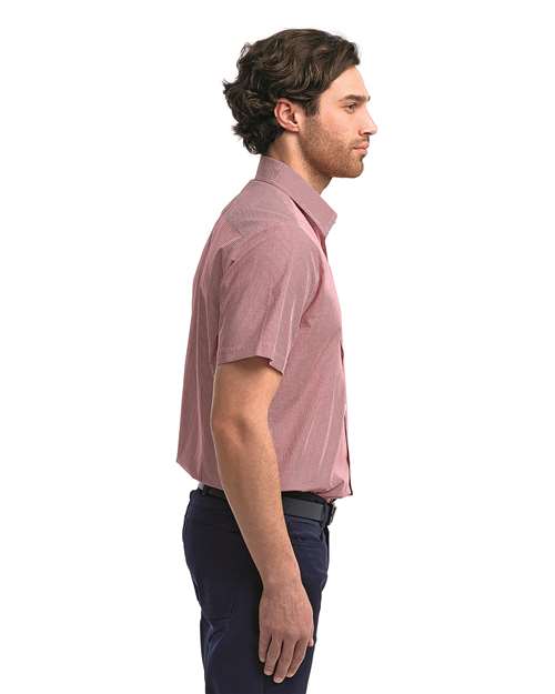 Men's Microcheck Gingham Cotton Shirt