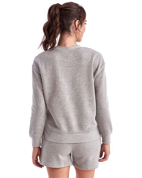Women's Billie Side-Zip Crewneck Sweatshirt