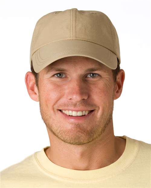 Low-Profile Cap with Elongated Bill