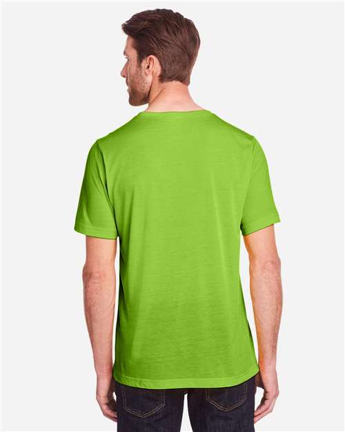 Unisex Fusion ChromaSoft™ Performance T-Shirt – On Model – Back