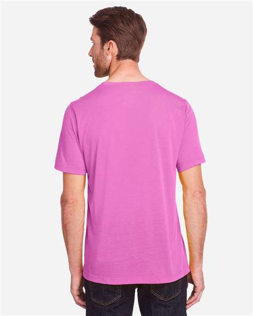 Unisex Fusion ChromaSoft™ Performance T-Shirt – On Model – Back