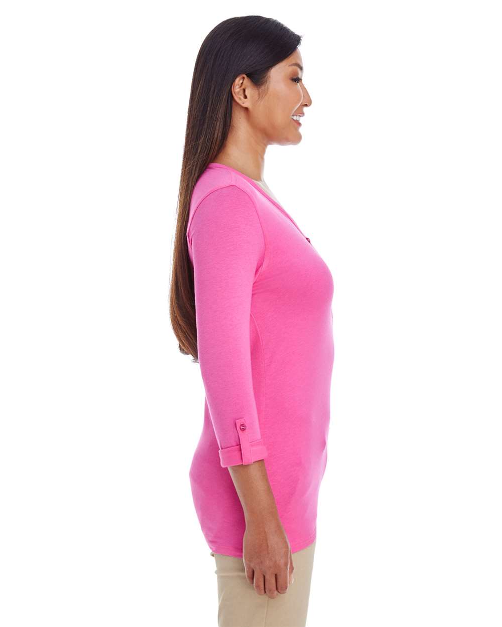 π₯ Devon & Jones Women Perfect Fit Y-Placket Convertible Top Up To 3XL DP186W - Picture 5 of 25