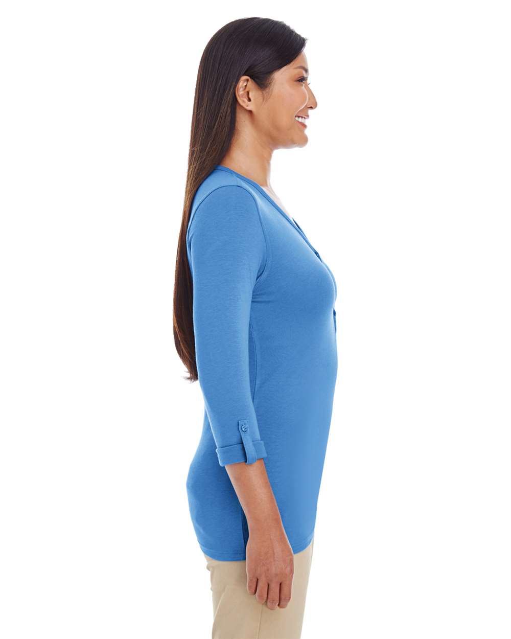 π₯ Devon & Jones Women Perfect Fit Y-Placket Convertible Top Up To 3XL DP186W - Picture 9 of 25