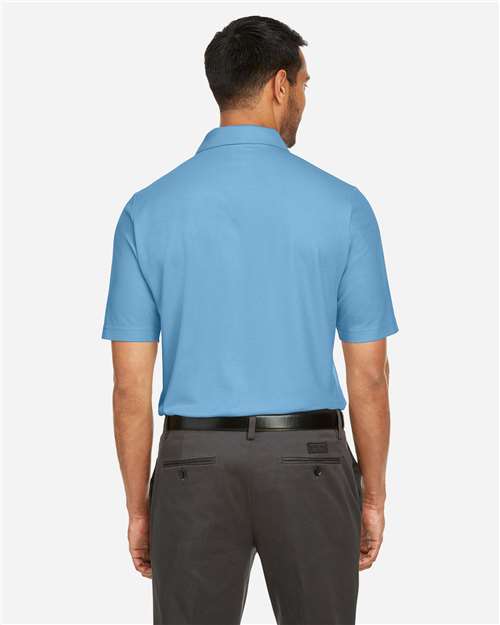 Men's Fusion ChromaSoft™ Pique Polo – On Model – Back