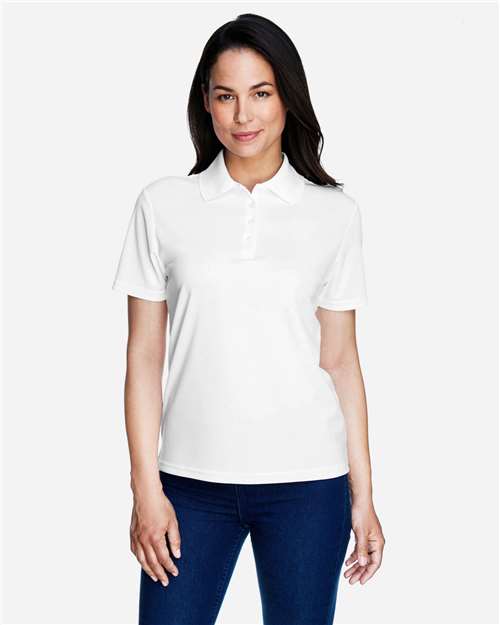CORE365 78181 Polo de piqué Origin Performance para mujer Model Shot