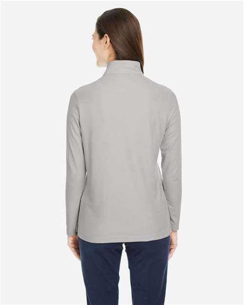 Women's Fusion ChromaSoft™ Pique Quarter-Zip Pullover