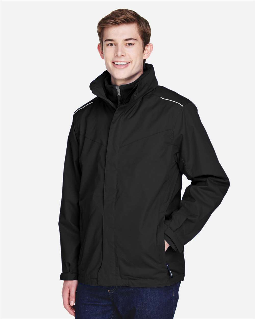 CORE365 88205 - Men's Region 3-in-1 Jacket with Fleece Liner