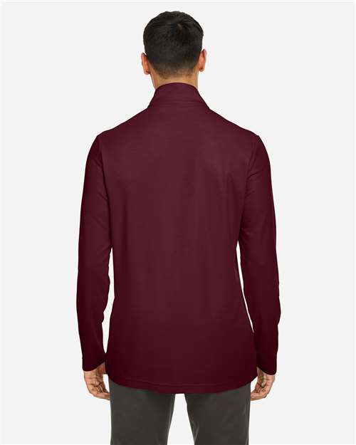 Men's Fusion ChromaSoft™ Pique Quarter-Zip Pullover