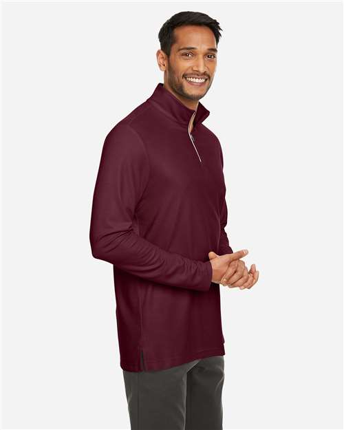 Men's Fusion ChromaSoft™ Pique Quarter-Zip Pullover