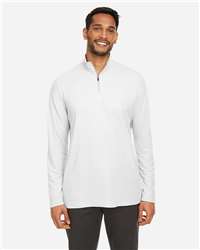 『peau』 CORE365 CE405 - Men's Fusion ChromaSoft™ Pique Quarter-Zip