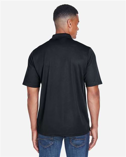 Men's Origin Performance Piqué Polo with Pocket – On Model – Back