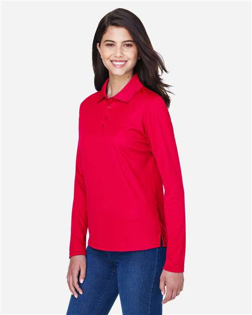 Women's Pinnacle Performance Long Sleeve Piqué Polo